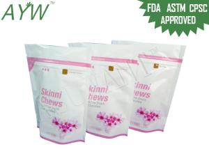 Wholesale Reusable Smell Proof Stand Up Zipper Bags For Snack Slim Chews Packaging from china suppliers