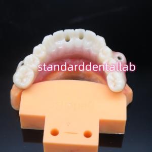Wholesale Biocompatible Tooth Colored Zirconia Dental Implant Bridge from china suppliers
