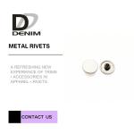 Testing Small Size Brass Domed Rivets , Decorative Pop Rivets For Clothings &