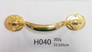 Wholesale Adult Metal Coffin Handles Antique Brass Antique Copper Gold Finish H040 size 23.5*5 cm from china suppliers