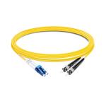 5m (16ft) Duplex OS2 Single Mode LC UPC to ST UPC PVC (OFNR) Fiber Optic Cable