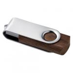 Customized logo 2Gb Swivel Wooden USB flash drive for Photographers good wood