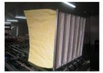 Synthetic Fiber 80% Humidity Pocket Air Filter Galvanized Steel Frame 50Pa