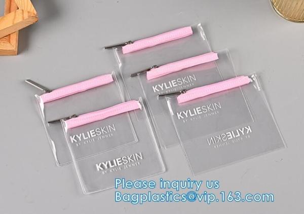 Biodegradable Customized PVC Matte Accessories Plastic Packaging Bag, Jewelry