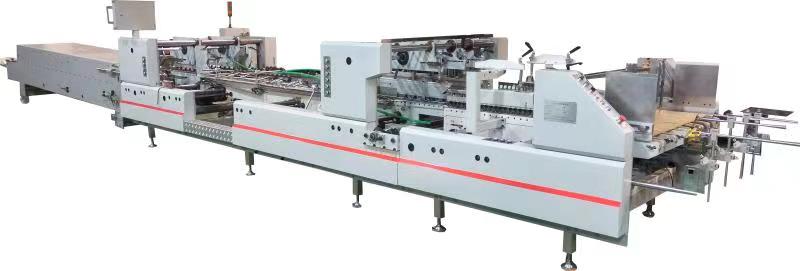 CQT1500 Corrugated Box Folder Gluer Side Pasting for Speed Automatic Folding and Gluing