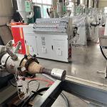 PP PE EVA PVC PA Corrugated Pipe Extrusion Line Double Wall