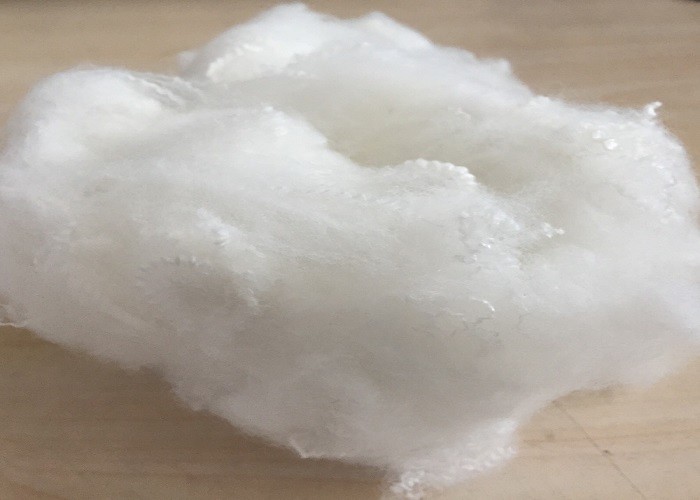 Regenerated Polyester Staple Fiber Polyester Raw Material For Making Glove Yarn