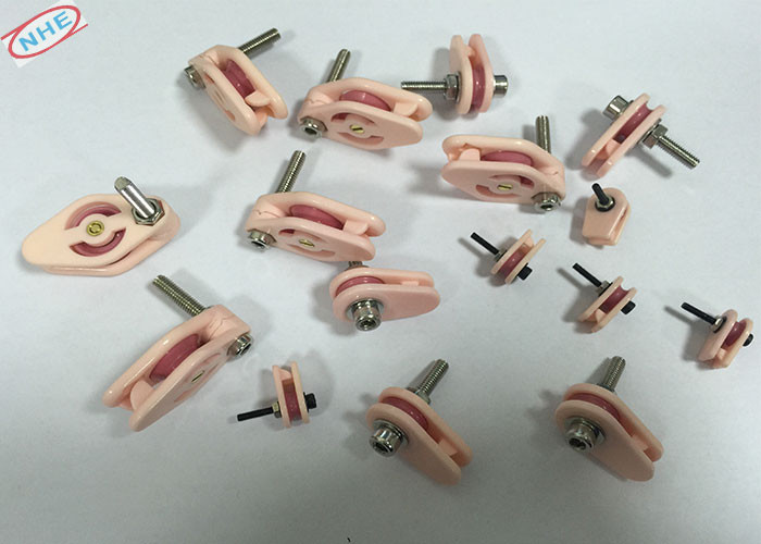 Caged Ceramic Wire Guide Pulley Applied In Textile Machinery