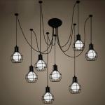 Vintage sloped ceiling pendant lights For Kitchen Bedroom Living room Lighting