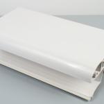 White PVC U Channel Trim Strip
