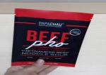 Aluminum Foil Three Side Seal Pouch Heat Sealing 70-200 Micro Thickness For Meat