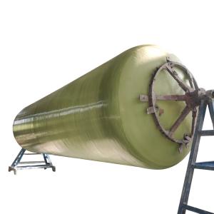 Wholesale Horizontal 4250mm Chemicals Industrial Mixer Tank 8m3 Frp Storage Container from china suppliers
