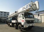 BZCY600CWY Truck Mounted Drilling Rig 8×4 Chassis Of Brand SINOTRUK