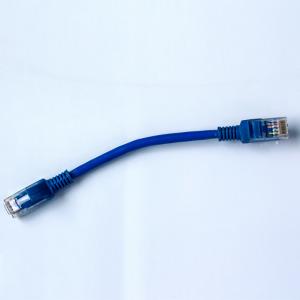 Wholesale Blue 0.5m Cat5e Patch Cord Utp Copper Network Cable from china suppliers
