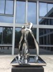 Classical Modern Abstract Sculpture , Outdoor Decor Large Garden Ornaments