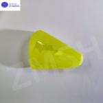High-Purity Laboratory Grown YAG Crystals Gemstones In Yellow For Jewelry