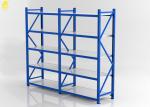 300KG / Laye Light Duty Storage Rack 2Mx0.6Mx2M Blue Color Steel Materials