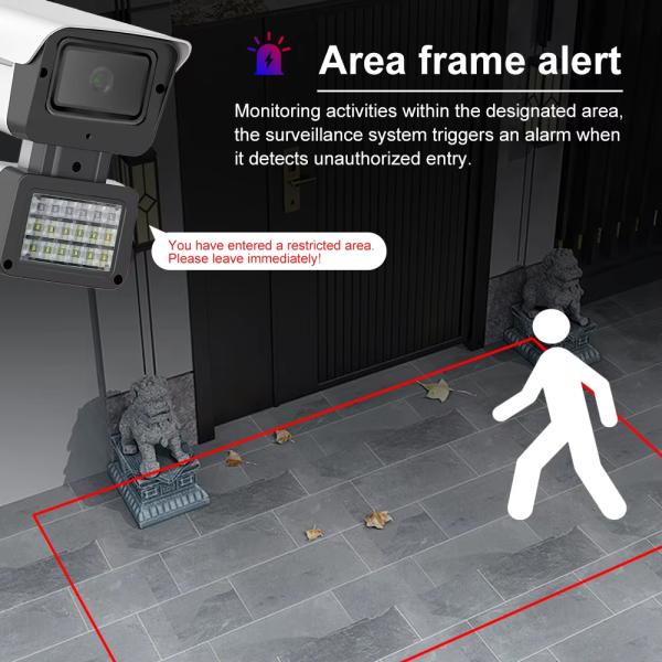 Outdoor Cameras Hd Ip Camera Built-in Siren Detection Alarming Security Network Outdoor Bullet Network Camera