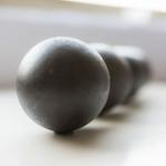 B2 B3 Casting Grinding Steel Ball 58HRC High Hardness Without Loss Of Roundness