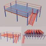 700KG Shelving Supported Mezzanine SGS Steel Structure Mezzanine Rack