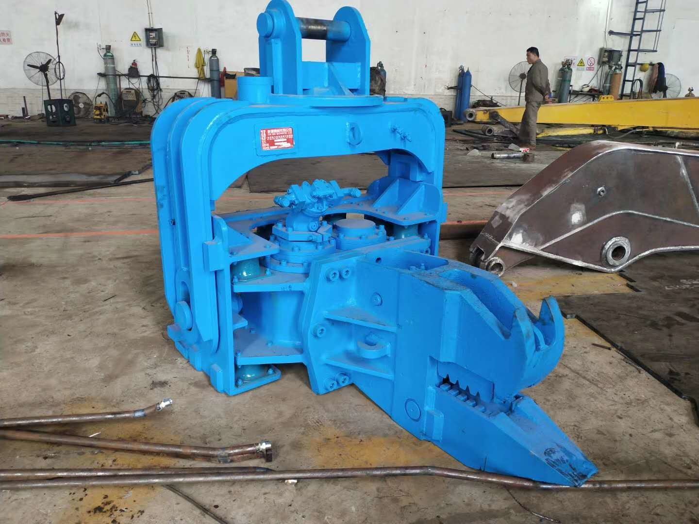 20-25 Ton Excavator Mounted Vibratory Hammer Sheet Pile Hammer