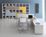 Gray Ergonomic visitor seating chair meeting chair mesh chair