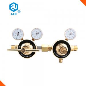Wholesale High Flow Brass Piston Type High Pressure Helium Gas Pressure Regulator from china suppliers