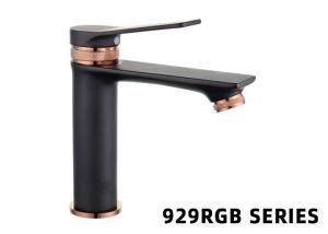 Wholesale Black Zinc Luxury Taps Bathroom Shower Faucets 500000 Times Opening Ceramic Cartridge from china suppliers