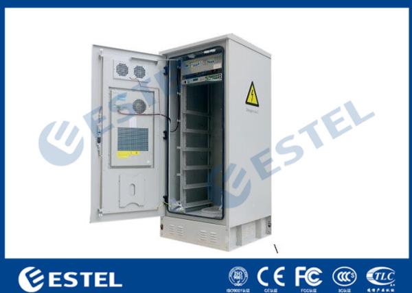 IP55 32U Outdoor Cabinet Air Conditioner Cooling / 19 Inch Rack Mount Double