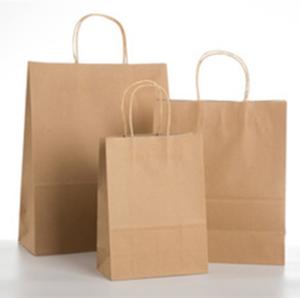 Wholesale Custom Logo Paper Gift Bags , Eco - Friendly Paper Bag With Handles from china suppliers