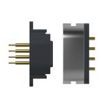 2.0mm Pitch Magnetic Power Connector DIP Male Female Connectors 4 Pin With N52