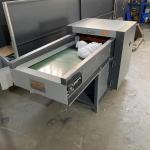 Grey Color Sofa Fiber Opening Machine Sea Shipping Fiber Filling Machine