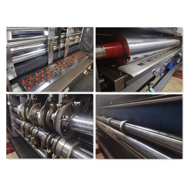 Fully Automatic Corrugated Box Making Machine , Flexo Folder Gluer Machine