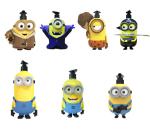 5 - 7 Inch Height Yellow Color Minions Cartoon Shampoo Bottle Made By PVC / ABS