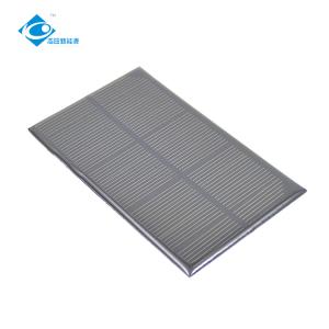 Wholesale 5.5V Mini Epoxy Transparent Solar Panel 1.1W Portable Solar Panels Charger ZW-11570 from china suppliers