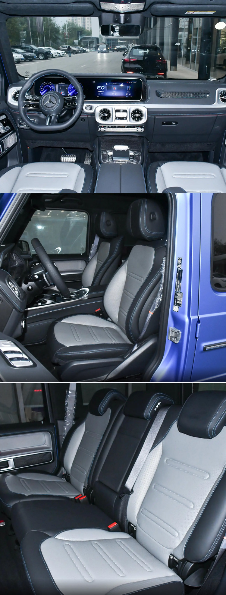 2025 Luxury 5 Seats Mercedes Benz EV Benz G Class SUV Fully Electric Car