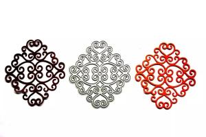 Wholesale Magnetic steel dies cuts embosses Scrapbook Templates Rectangular hollow lace die DM-903 from china suppliers