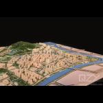 Aecom-1/1500 Dongguan Weiyuan Island Urban Design Model