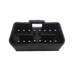 New Original High Quality OBD2 16Pin Square Hole Male Plug OBD 24V Connector