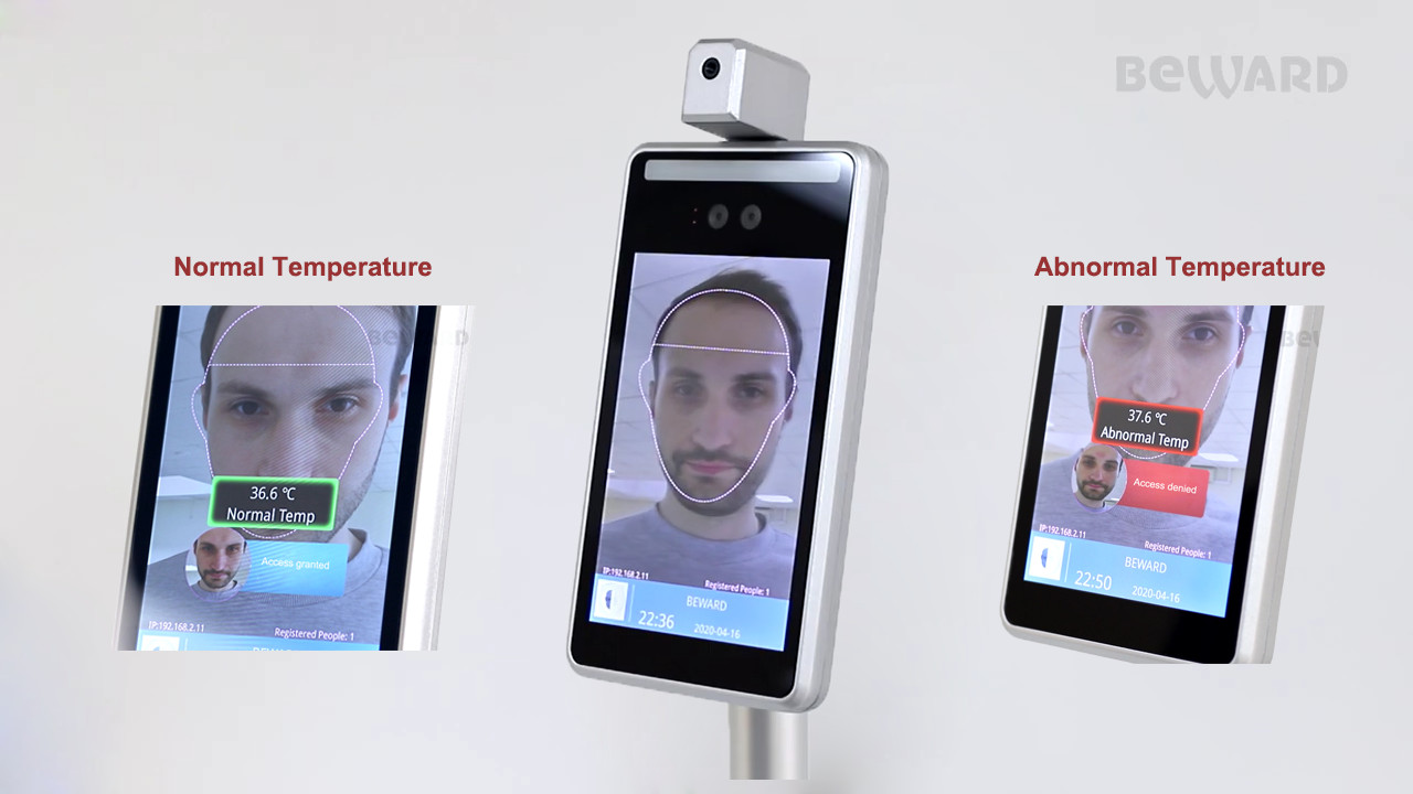 SDK/API Firmware 160,000 Records Facial Recognition Door Access