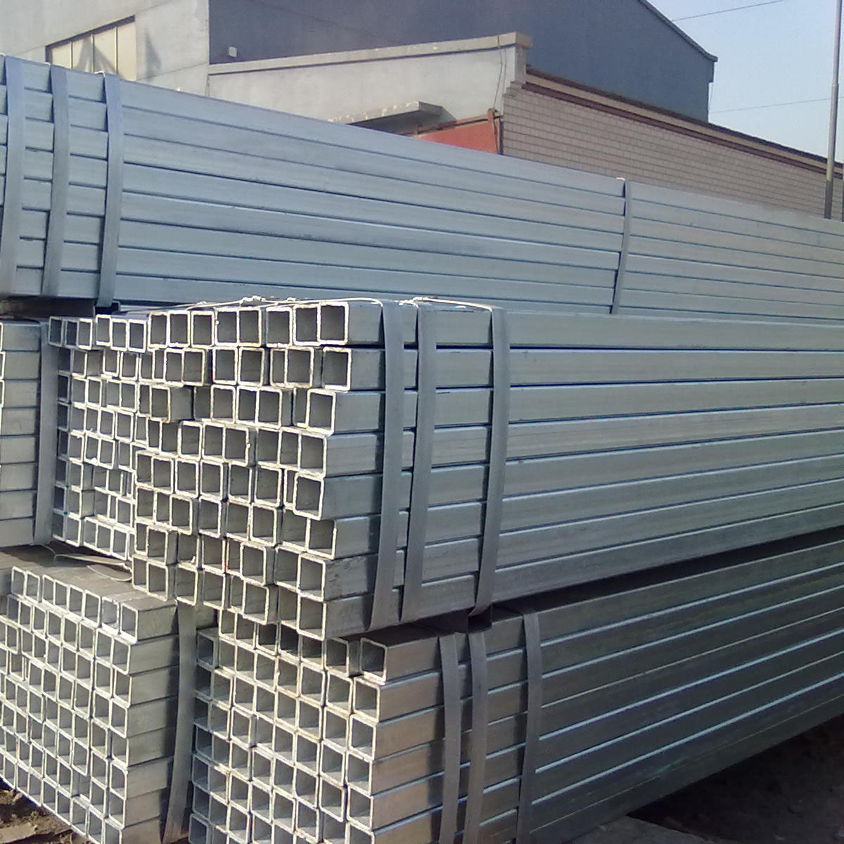 GB 12 Gauge Galvanized Square Tubing Q345