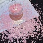Polyester Plum Blossom Flowers Nail Art Glitter Sequins Acrylic Powder Star
