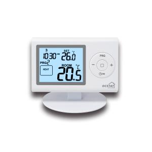 Wholesale 868MHZ White Backlight Best Digital Electric Room Wireless Heating Thermostat from china suppliers