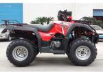 260cc Electric Start Four Wheel ATV Shaft Driving Red Four Wheeler Rear Drum