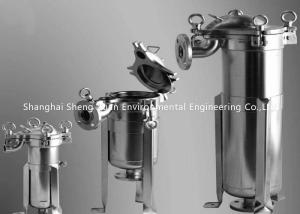 Wholesale ISO Solvents Alkalis 70T/H SS316 Bag Filter Housing from china suppliers