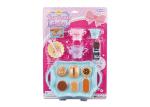 15 Pcs Plastic Cookies Tea Set Children's Play Toys W / Spoons Cups Big Plate
