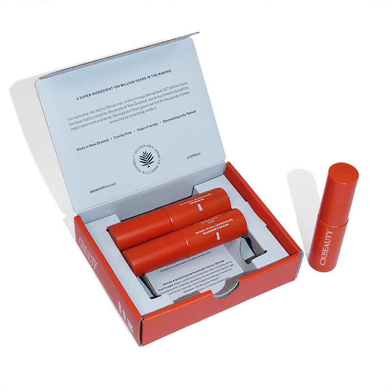 Custom Empty Boxes Cosmetic Packaging Box Fit For Skincare Essential Oil Retail Packaging