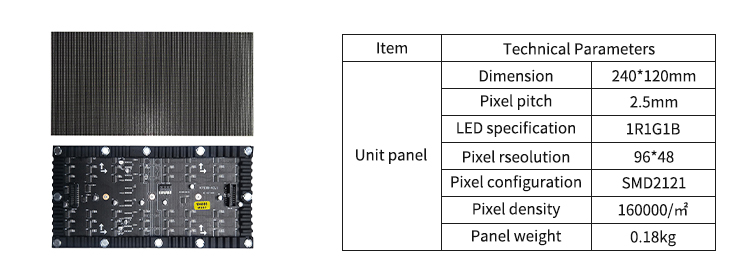 Flexible Programmable LED Display Module , Curved LED Screen Wall P2.5