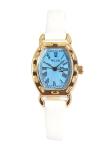 Stylish 30 Meters Water Resistant Quartz Wrist Watch / Leather Strap Quartz