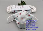 Ffp 2 Disposable Children Medical Mask Hang Ear / Belt Type EN16483 Standard
